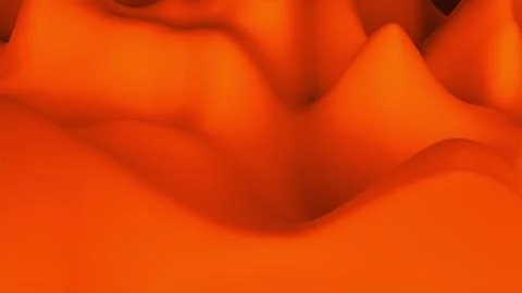 Wave 3d abstract surface, computer generated background like terrain or liquid Stock Illustration