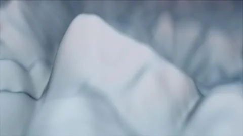 Wave 3d abstract surface, computer generated 3d render background like liquid Stock Illustration