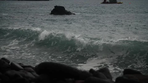 Wave 4 Stock Footage 155494545