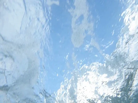 Wave Above Below Stock Footage 78332818