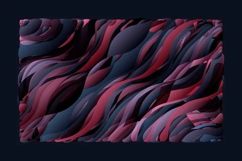 Wave abstract art background shape. wavy texture Stock Illustration