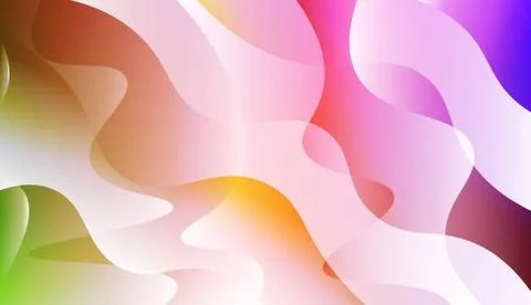 Wave Abstract Background. For Business Presentation Wallpaper, Flyer, Cover.  Stock Illustration