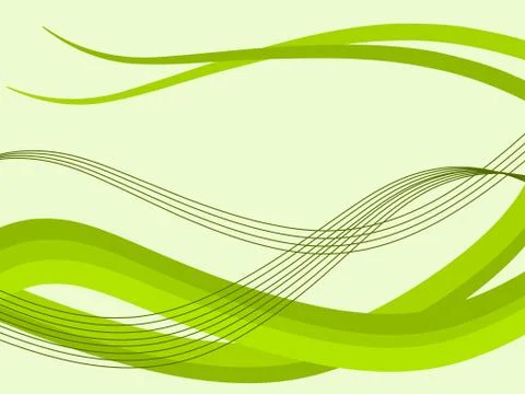 Wave abstract background with copy space. Line patterns. Stock Illustration