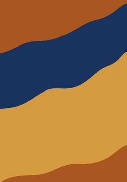 Wave abstract background flat design style Stock Illustration