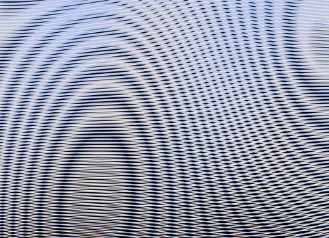 Wave abstract background with smoothly rounded forms. Stock Illustration