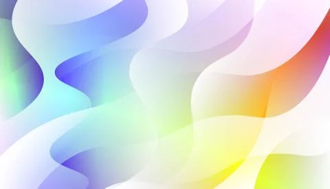 Wave Abstract Background. For Your Design Wallpaper, Presentation, Banner, Fl Stock Illustration