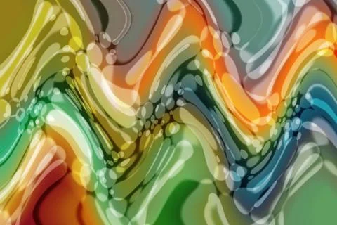 Wave abstract color  background Stock Illustration