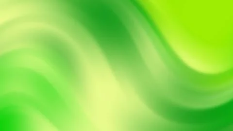 Wave abstract green background Stock Photos