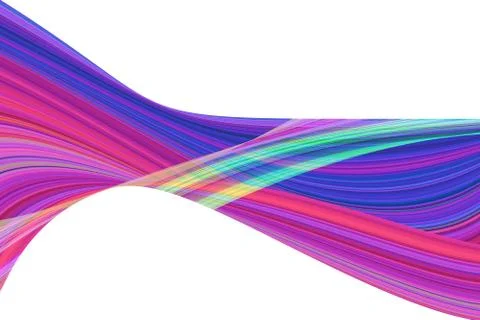 Wave abstract Stock Illustration