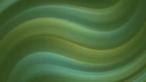 Wave abstract motion background. Twisted green blue gradient. Fluid, rendering Stock Footage 166704125