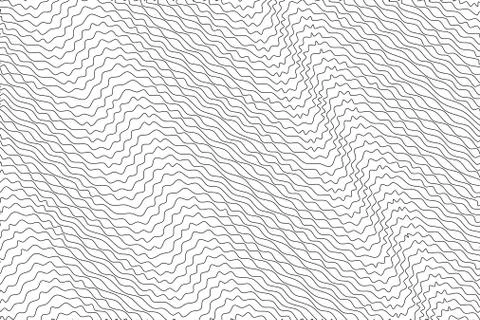 Wave Abstract Texture Stock Illustration