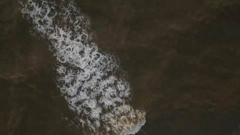 Wave across Stock Footage 272406801