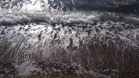 Wave after wave Vídeo Stock 88457947