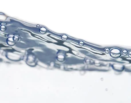 Wave and bubbles Stock Photos