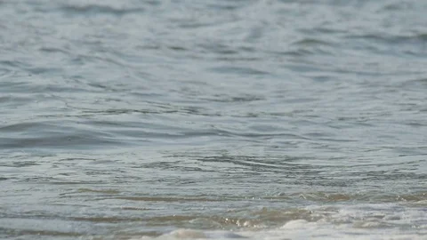 Wave And Buble in Slow Motion Stock Footage 118242314