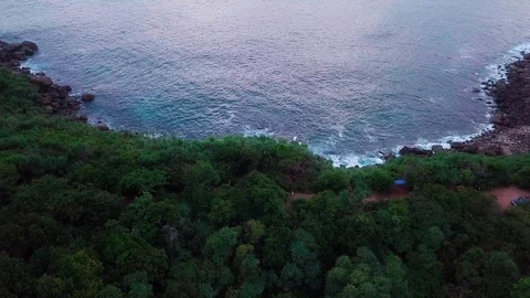 Wave and rocks Stock Footage 107859454