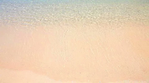 Wave and sand beach Video stock 5070825