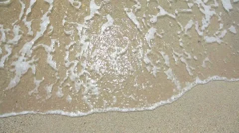 Wave and sand beach Stock-Footage 11429633