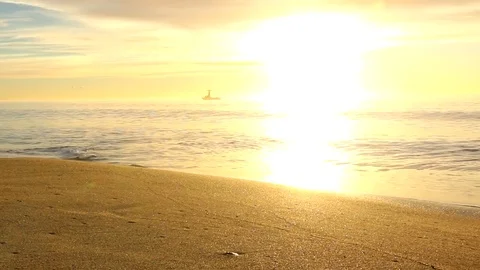 Wave and Sand Video stock 83335306