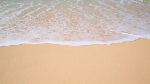 Wave And Sand At The Tropical Beach 動画素材 44285313