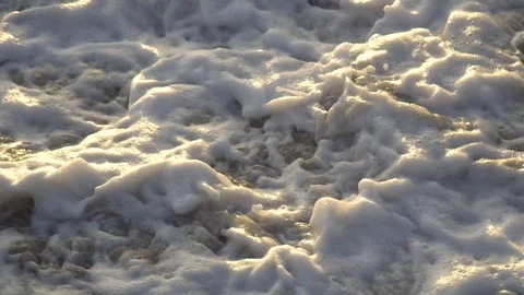 Wave And Sand At The Tropical Beach Stock Footage 92330419