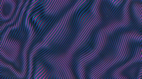 Wave animation background video, flowing abstract wave patterns Stock Footage 310171466