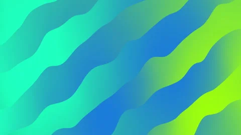 Wave animation with blue gradation Stock Footage 239809099