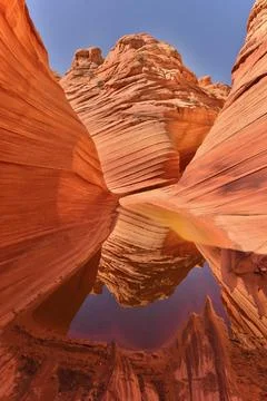 The Wave in Arizona USA Stock Photos