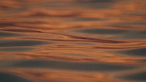 Wave background on the sunset Stock Footage 242630721