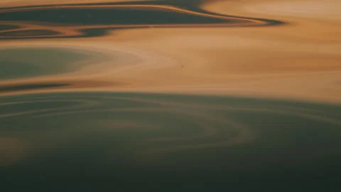 Wave background on the sunset Video stock 244015553