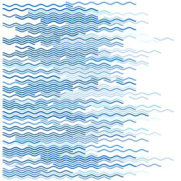 Wave background texture gradient in blue shades. Stock Illustration