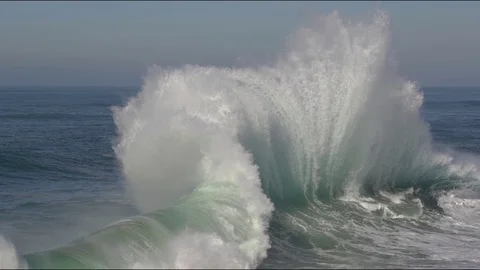Wave Backwash Stock-Footage 114747993
