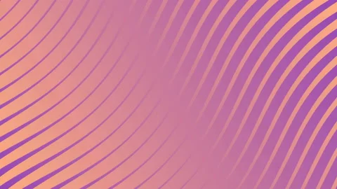 Wave band surface gradient animation. Geometric patterns background 3d rendering Stock Footage 119892822