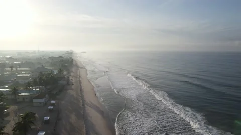 Wave on the beach 5 Stock Footage 167042164