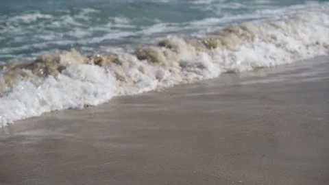 Wave on the beach Stock Footage 231679300