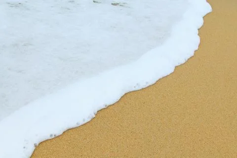 Wave on the beach Stock Photos