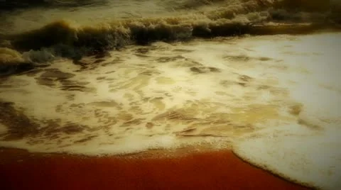 Wave Beach Water Elements Stock-Footage 21929735