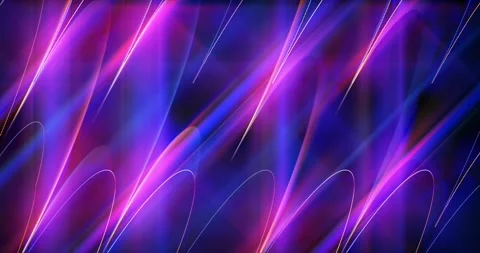 Wave-like beams of light in red, blue and pink tones Stock Footage 285498445