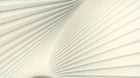 Wave bend white abstract background surface. Digital illustration. 3d render Stock Illustration