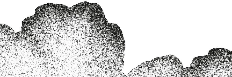 A wave of black dots with a sandy texture. An abstract, grainy background f.. Stock Illustration