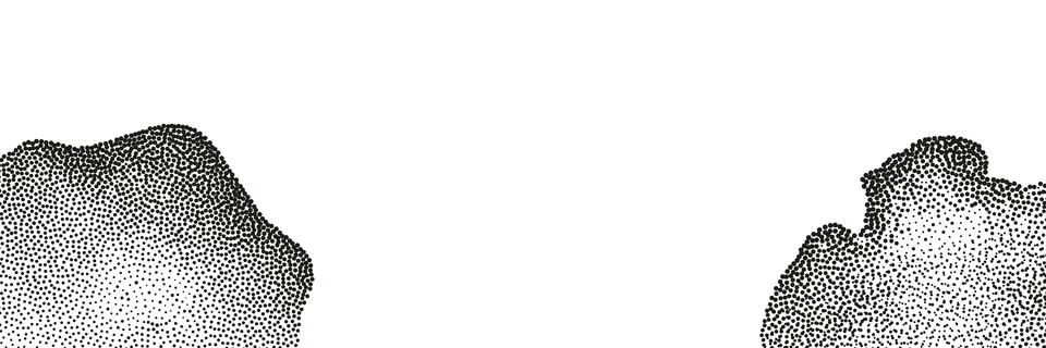 A wave of black dots with a sandy texture. An abstract, grainy background f.. Stock Illustration