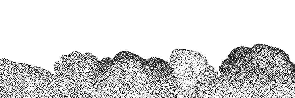 A wave of black dots with a sandy texture. An abstract, grainy background f.. Stock Illustration
