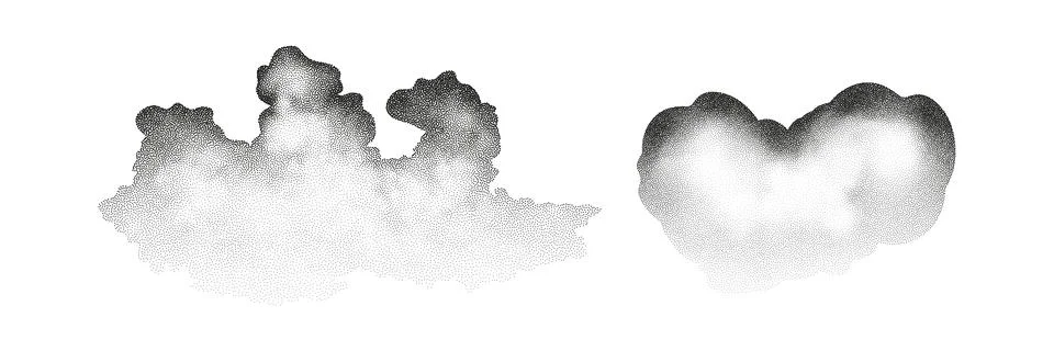 A wave of black dots with a sandy texture. An abstract, grainy background f.. Stock Illustration