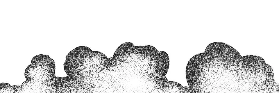 A wave of black dots with a sandy texture. An abstract, grainy background f.. Stock Illustration