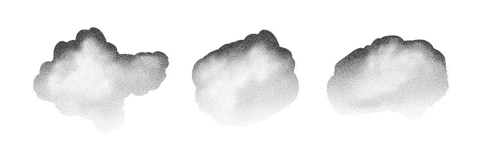 A wave of black dots with a sandy texture. An abstract, grainy background f.. Stock Illustration