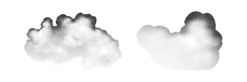 A wave of black dots with a sandy texture. An abstract, grainy background f.. Stock Illustration
