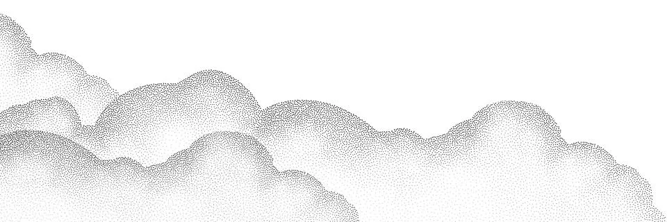 A wave of black dots with a sandy texture. An abstract, grainy background f.. Stock Illustration