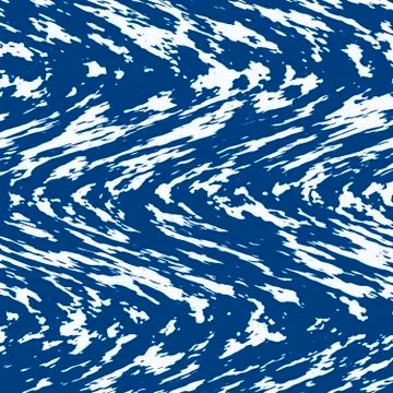 Wave blue background Stock Illustration