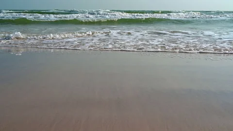 Wave with blue ocean beach. Stock-Footage 146679260