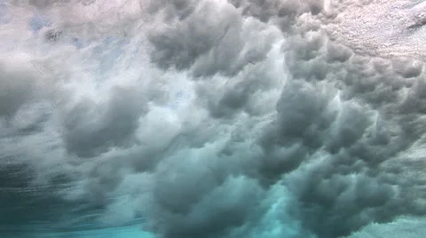 Wave Breaking Stock Footage 53340764